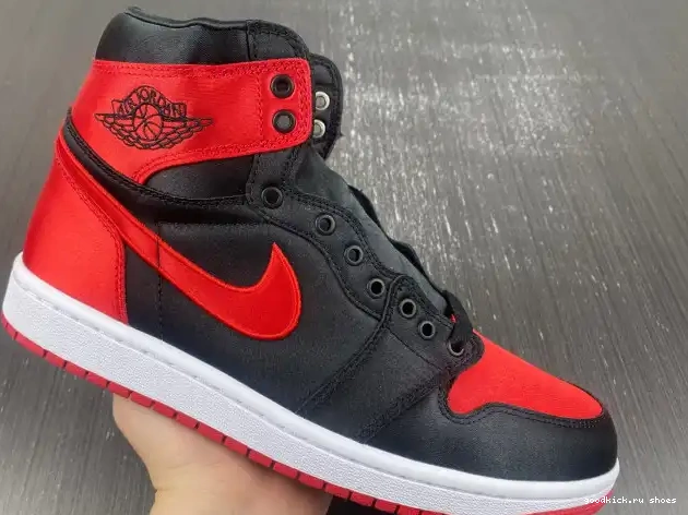 Rep WMNS OG High Jordan Bred Air 1 Satin FD4810-061 0617
